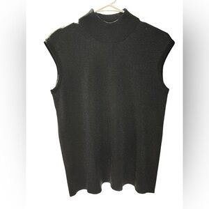 Link Black Muscle Tee for Women